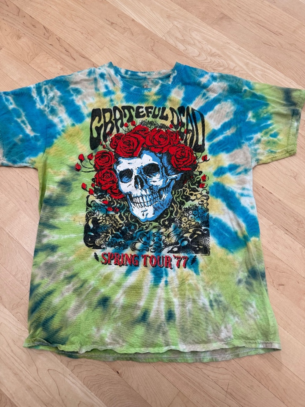 Grateful Dead Tie-Dye T-Shirt Size Large